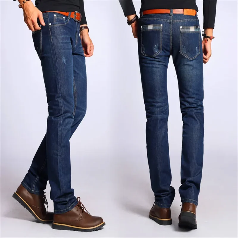 Fashion-Style-Men-Jeans-Full-Length-Solid-Men-Trend-Denim-Casual-High-Quality-Pants-Pockets-Slim